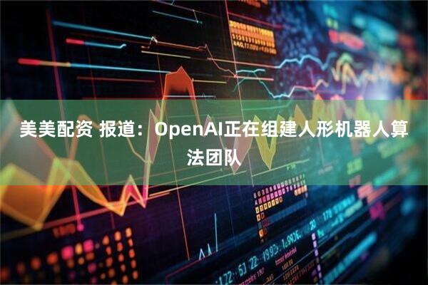 美美配资 报道：OpenAI正在组建人形机器人算法团队