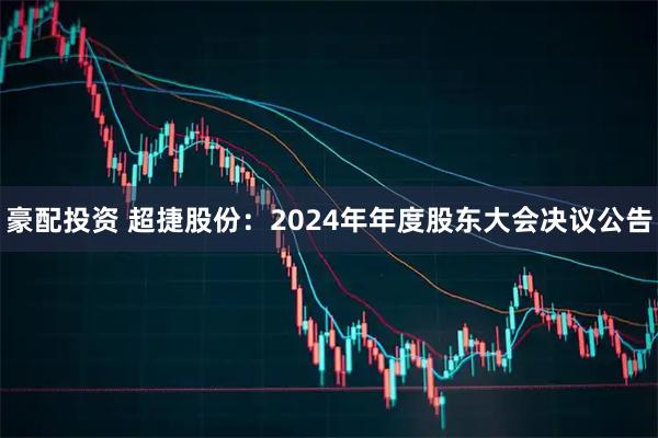 豪配投资 超捷股份：2024年年度股东大会决议公告