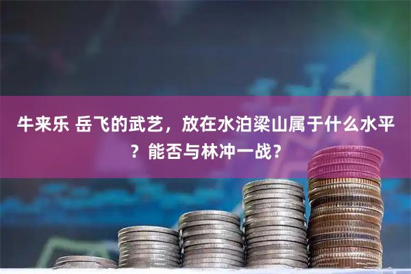 牛来乐 岳飞的武艺，放在水泊梁山属于什么水平？能否与林冲一战？